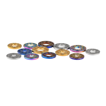 GR5 Titanium Alloy Colorful Flat Washer For Motorcycle